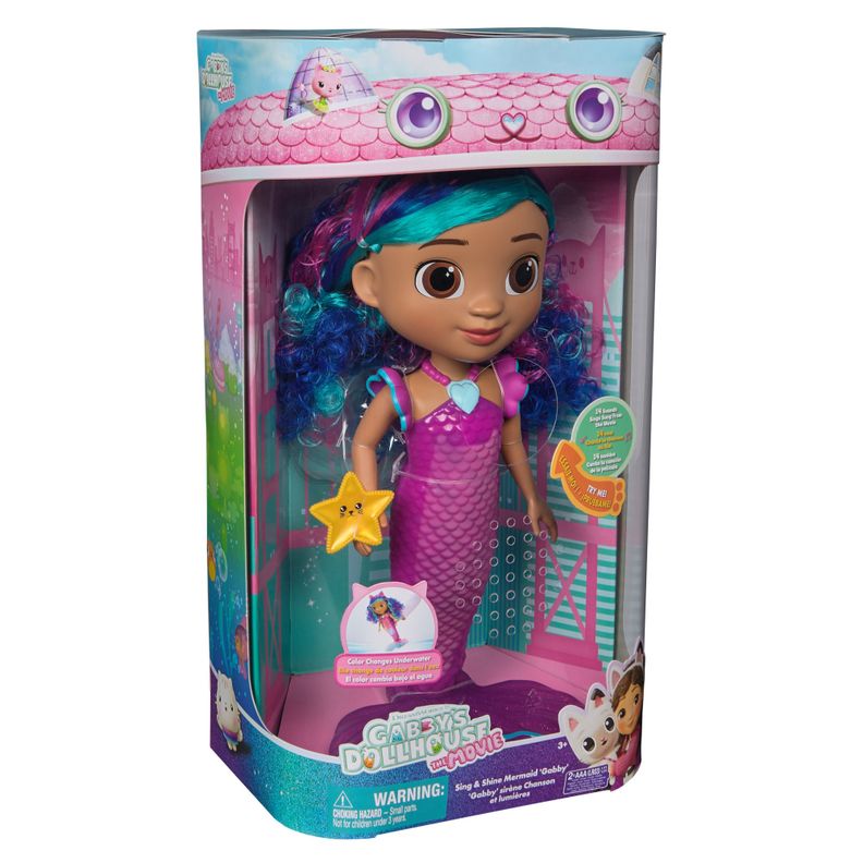 Muñeca Sirena Gabby Con Sonido La Casa De Muñecas De Gabby