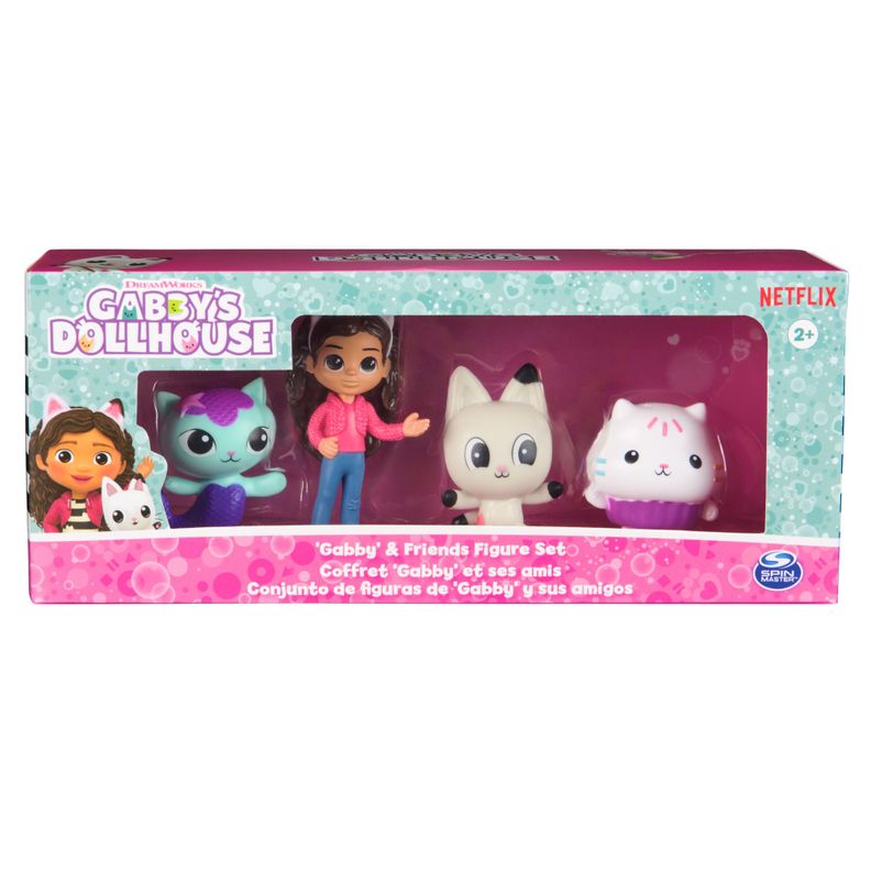 Pack 4 Mini Figuras De La Casa De muñecas De Gabby