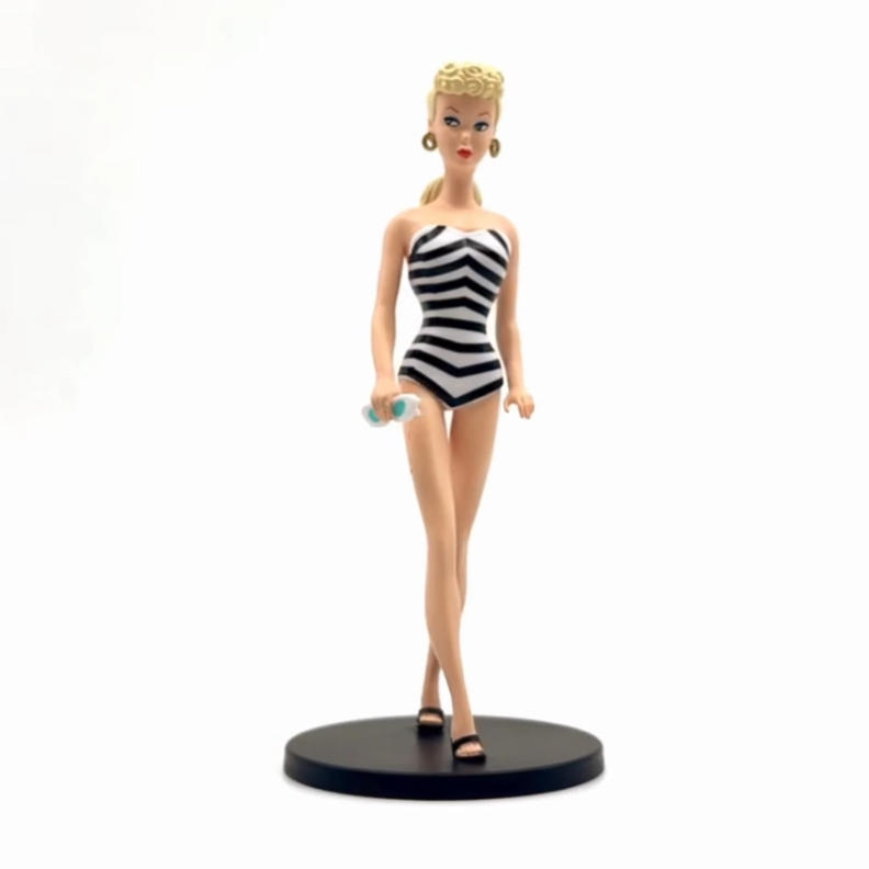 Barbie de ColecionTeen-Age Fashion Model Ano1959 Negro