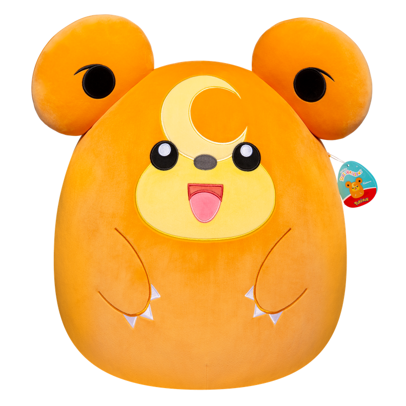 Peluche Pokemon Teddiursa 35 Cm Squishmallows Naranjo