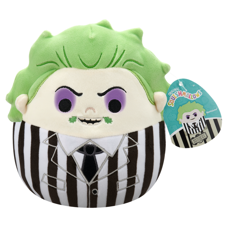 Peluche 20 Cm Beetlejuice Squishmallows Negro