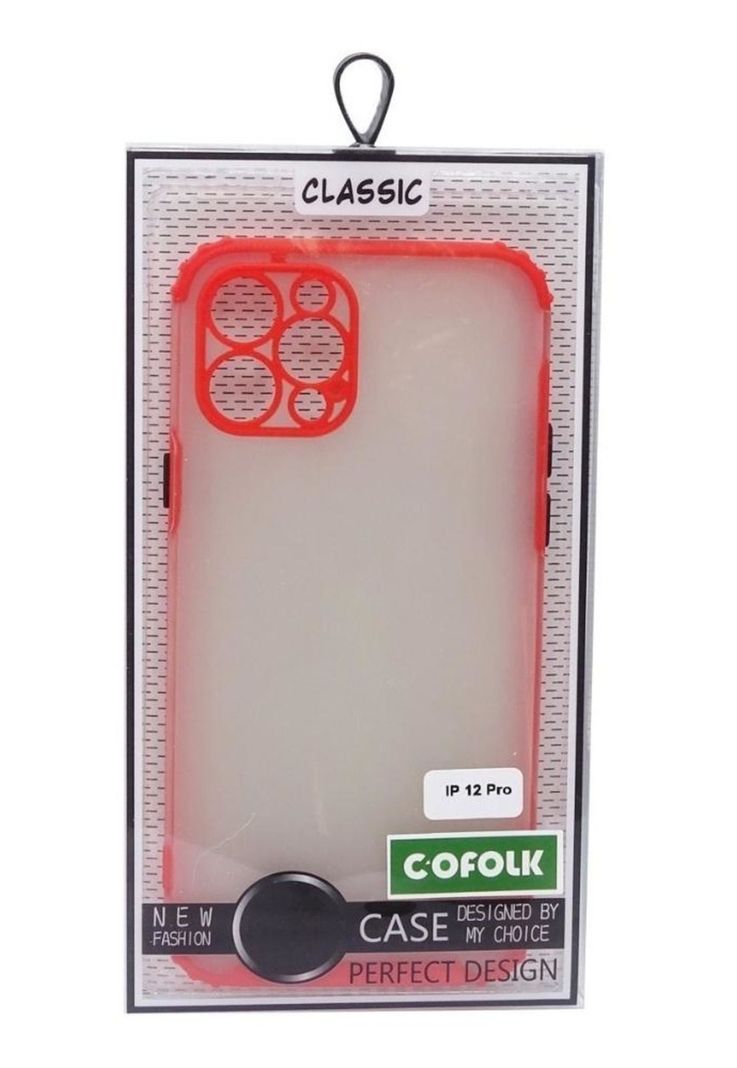 Carcasa Para iPhone 12 Pro Max Tpu Reforzada Cofolk-6