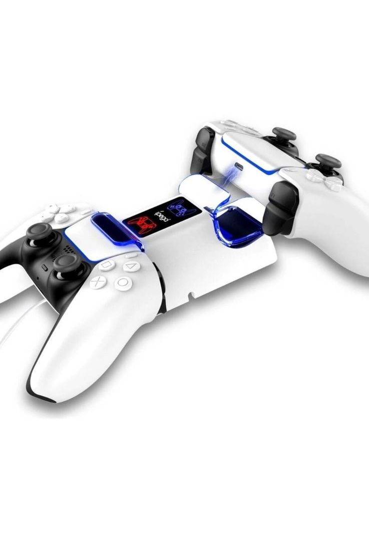 Base De Carga Ipega Pg-p5003 Doble Para Controles Ps5-0