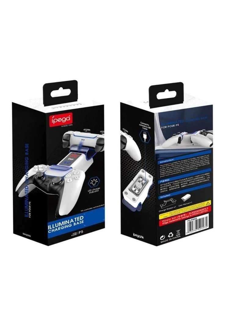 Base De Carga Ipega Pg-p5003 Doble Para Controles Ps5-4