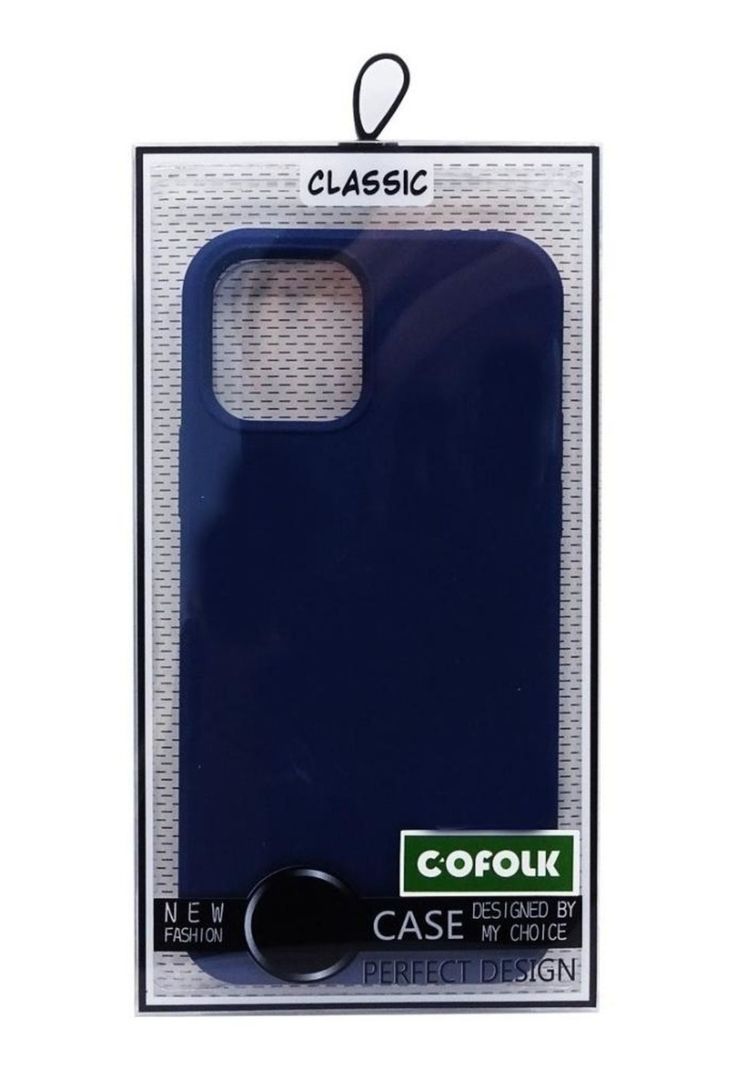 Carcasa Para iPhone 12 Pro Max Silicon Antideslizante Cofolk-5