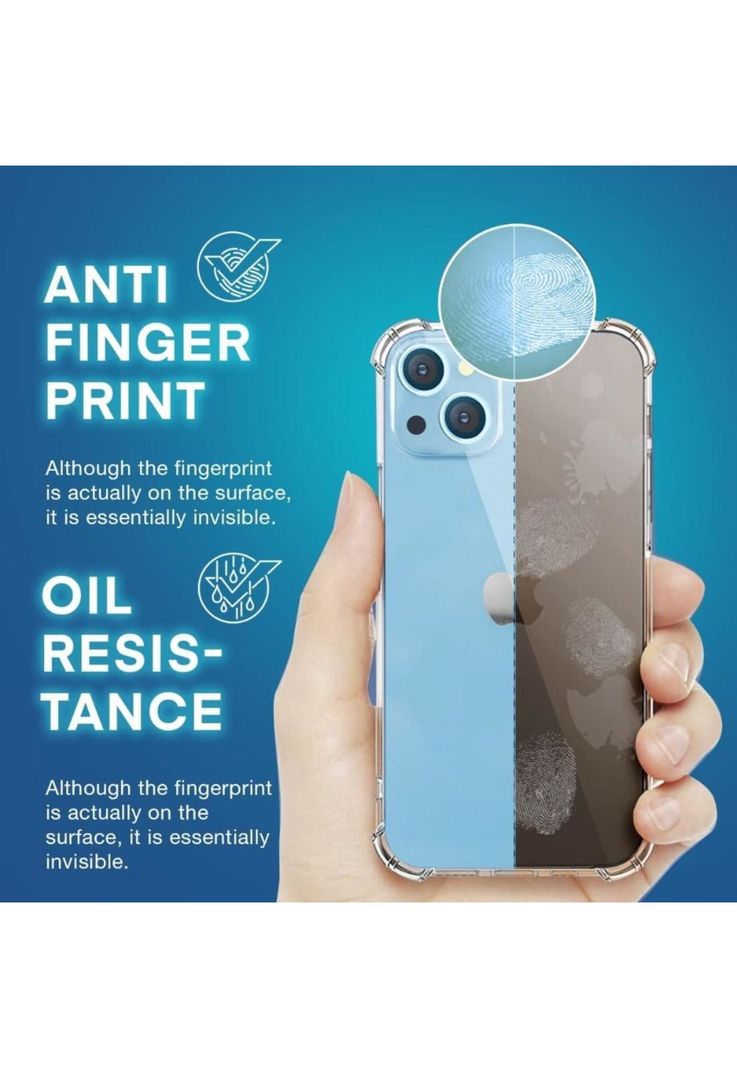 Carcasa Para iPhone 14 Transparente Reforzada Antigolpes-4