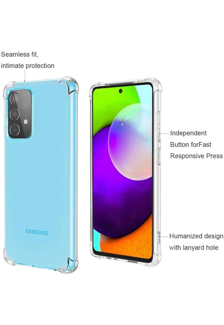 Carcasa Para Samsung A52 5g Transparente Antigolpes Cofolk-4