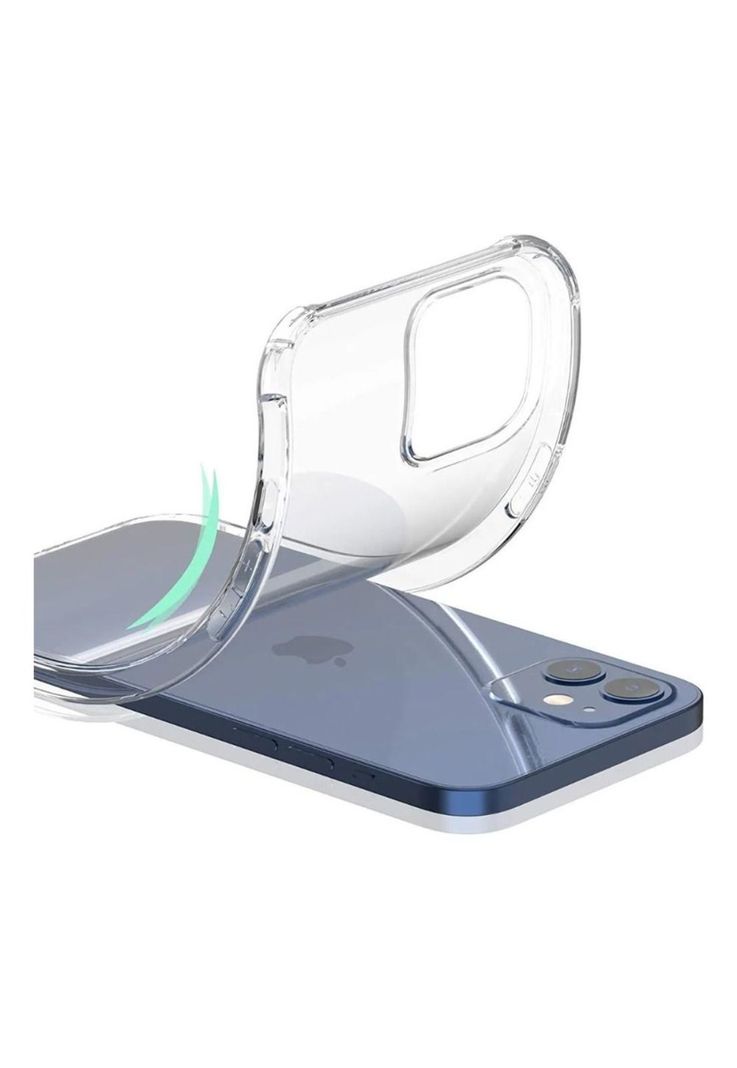 Carcasa Transparente Para iPhone 12 Mini Reforzada-1