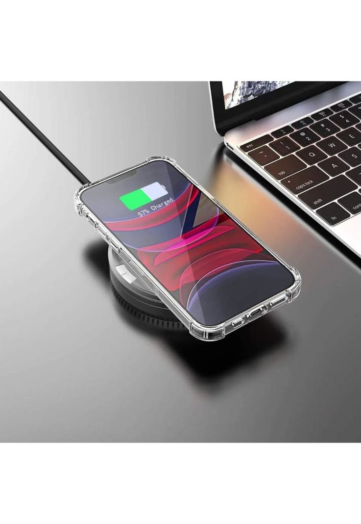 Carcasa Transparente Para iPhone 12 Mini Reforzada-7