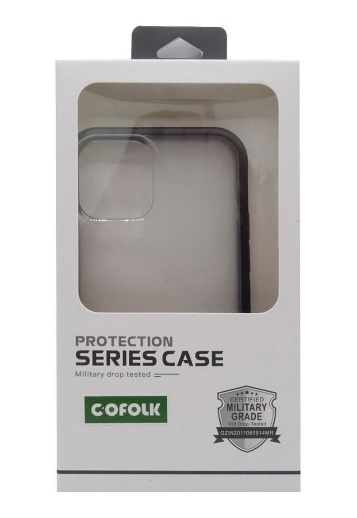 Carcasa Para iPhone 11 Break Color Clear Resistente Cofolk-6
