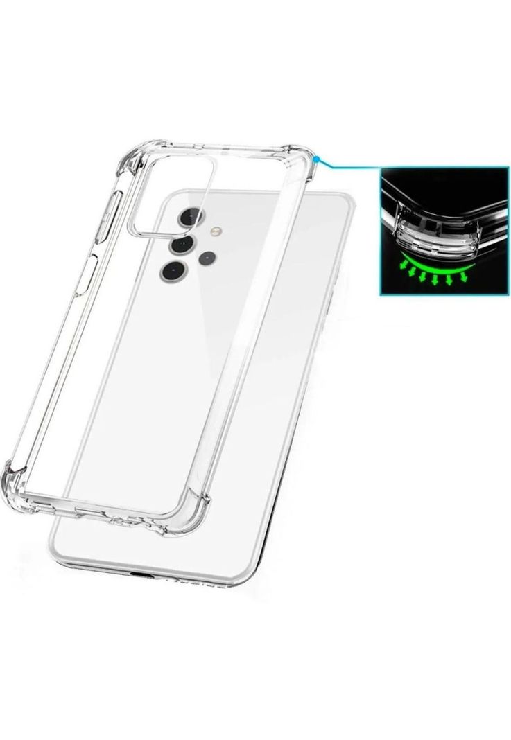 Carcasa Para Samsung A32 4g Transparente Antigolpes Cofolk-1