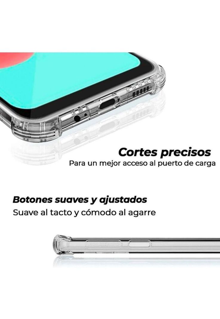 Carcasa Para Samsung A32 4g Transparente Antigolpes Cofolk-3