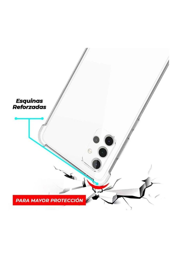 Carcasa Para Samsung A32 4g Transparente Antigolpes Cofolk-4