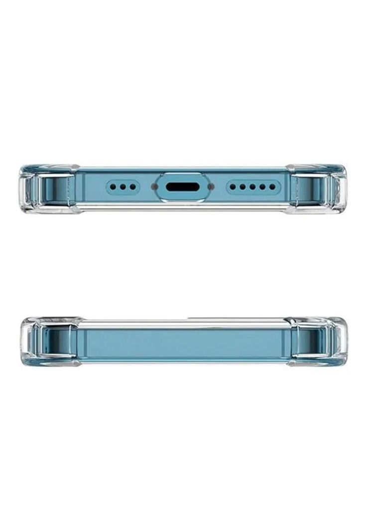 Carcasa Para iPhone 12 / 12 Pro Transparente Reforzada-5