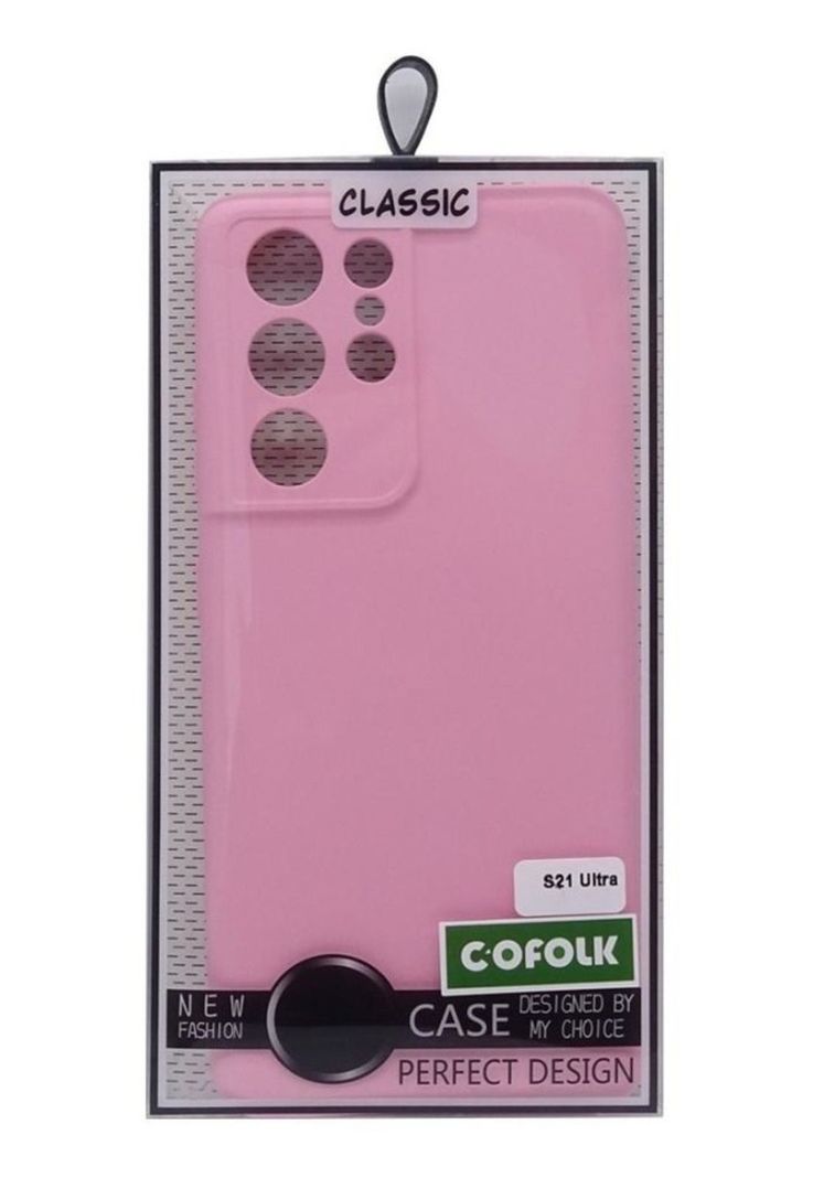 Carcasa Para Samsung S21 Ultra Silicon Antideslizante Cofolk-7