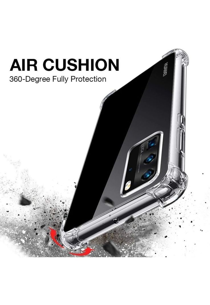 Carcasa Para Huawei P40 Pro Transparente Resistente-1