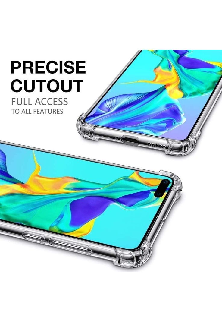 Carcasa Para Huawei P40 Pro Transparente Resistente-4