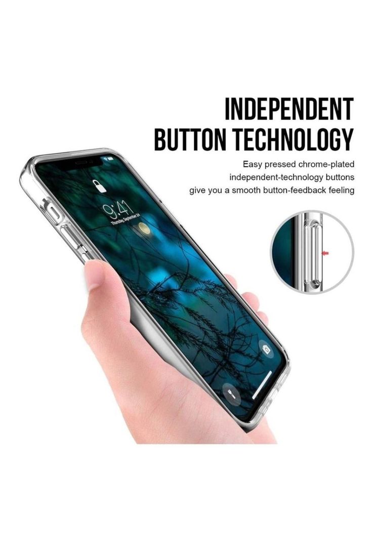 Carcasa Para iPhone 11 Pro Transparente Antigolpes Reforzada-1