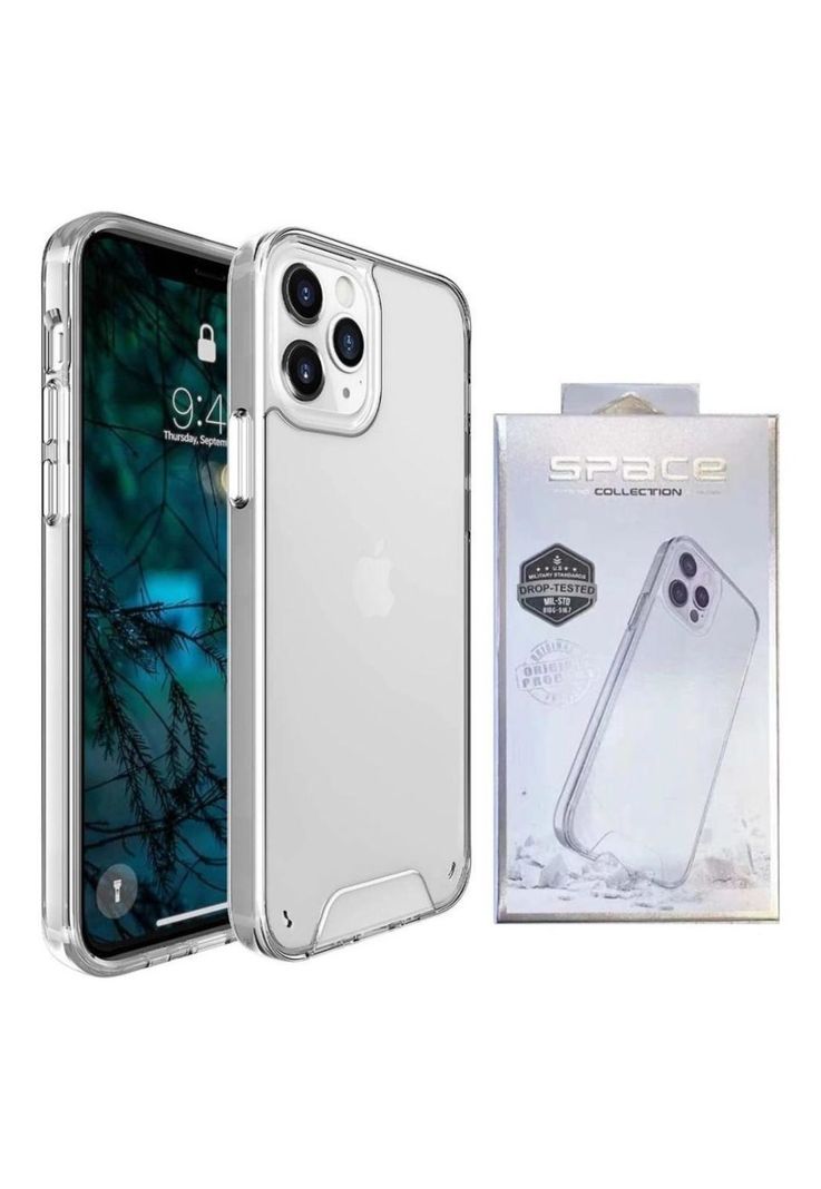 Carcasa Para iPhone 11 Pro Transparente Antigolpes Reforzada-5