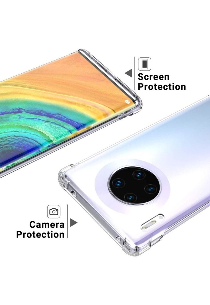Carcasa Para Huawei Mate 30 Pro Transparente Tecnostrike-4