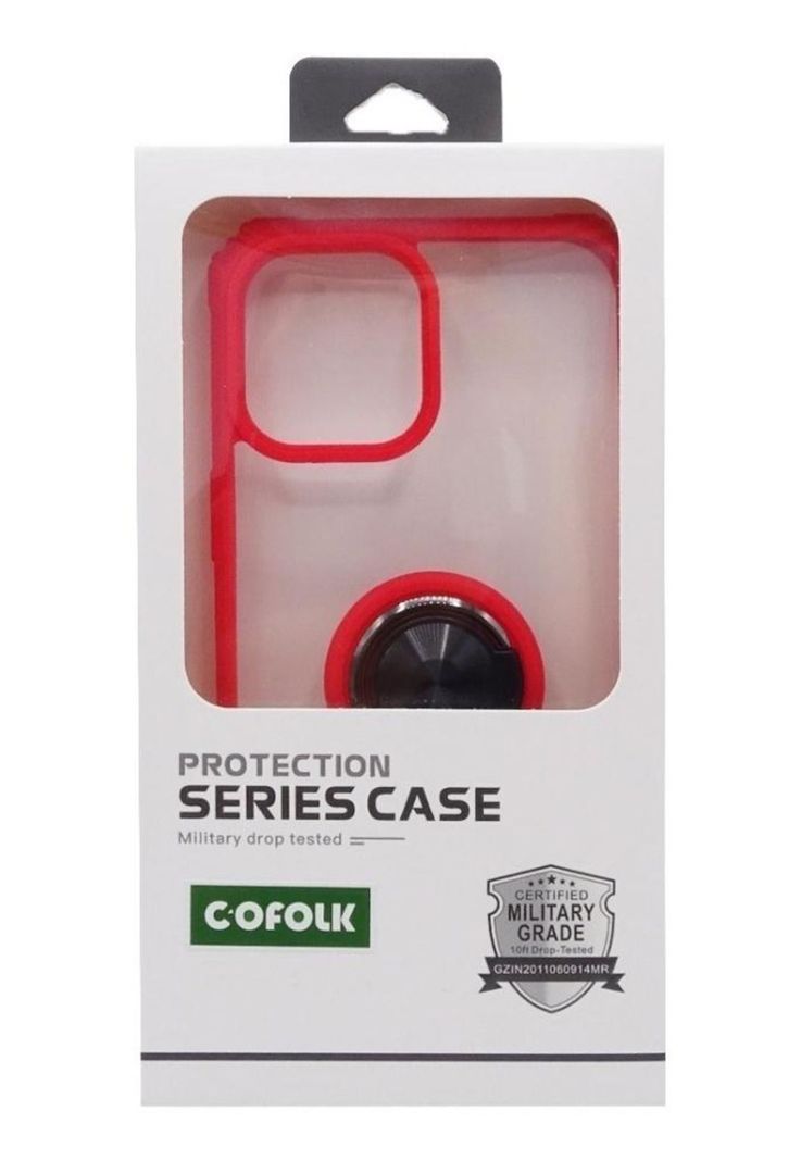 Carcasa Para iPhone 12 Pro Max Ring Holder Reforzada Cofolk-7