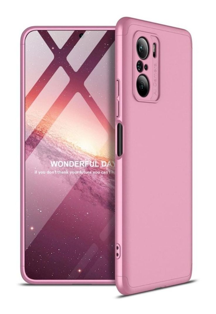 Carcasa Para Xiaomi Poco F3 Antigolpes Slim Gkk Bordes 360°-1