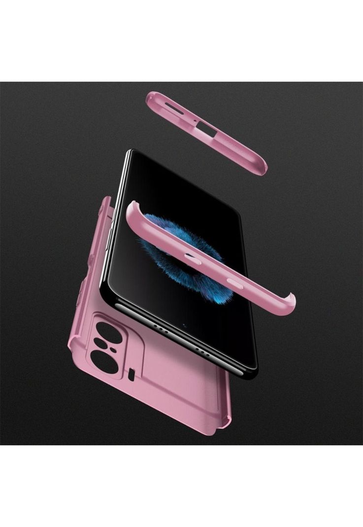 Carcasa Para Xiaomi Poco F3 Antigolpes Slim Gkk Bordes 360°-2