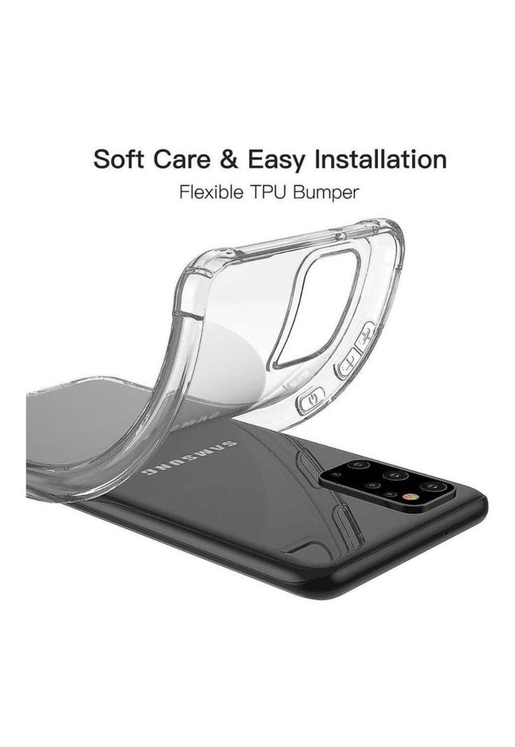 Carcasa Para Samsung S20 Plus Transparente Antigolpes-8