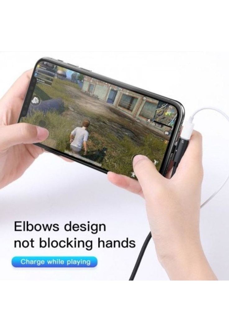 Cable De Carga Para iPhone Nomfi Con Adaptador De Audio-4