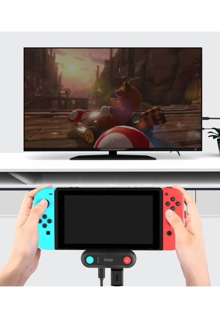 Adaptador Audio Bluetooth Nintendo Switch / Lite Ipega-6