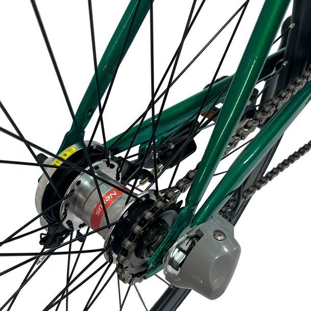 Bicicleta Urbana Artemisa 3 Cambios Nexus Olivo-3