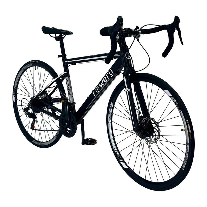 Bicicleta Ruta Urbana Neftis 21 Cambios Aluminio Negro-0