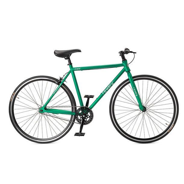 Bicicleta Fixie Hefesto Urbana Verde-1