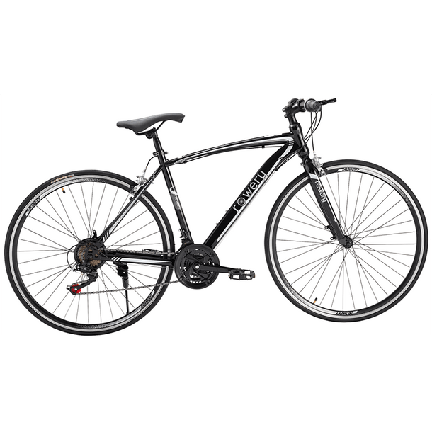 Bicicleta Fixie Urbana Ares 21 Cambios Acero Negro-0