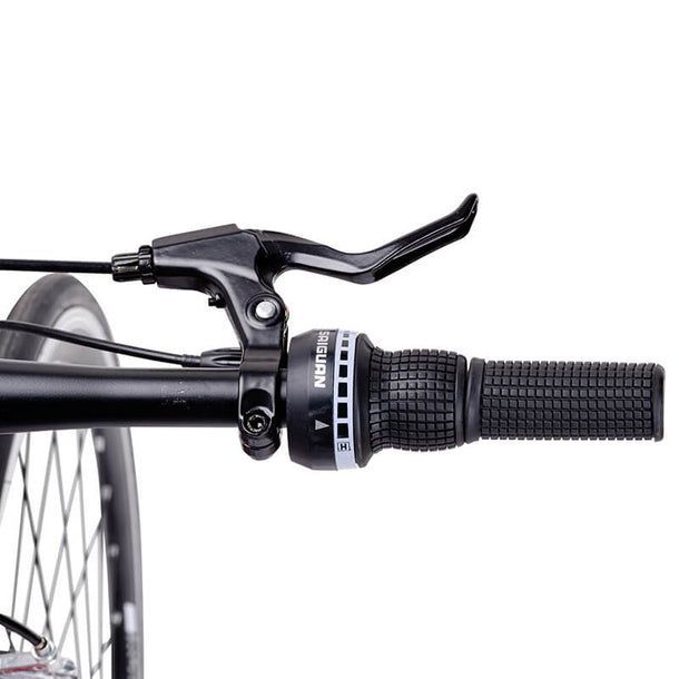 Bicicleta Fixie Urbana Ares 21 Cambios Acero Negro-1