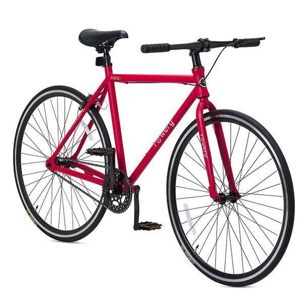Bicicleta Fixie Hefesto Urbana Rojo-0