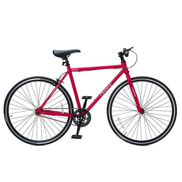 Bicicleta Fixie Hefesto Urbana Rojo-1