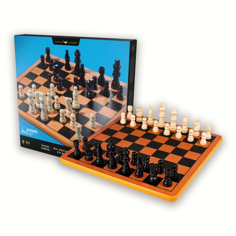 Juego de Mesa -  Ajedrez de madera