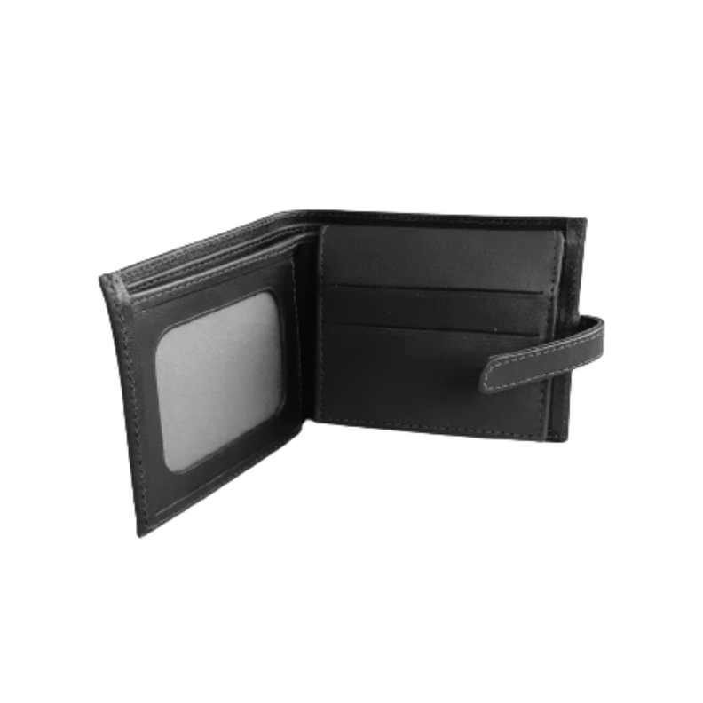 Billetera cuero hombre con pasador-2