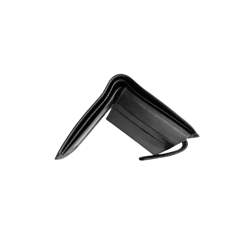Billetera cuero hombre con pasador-3