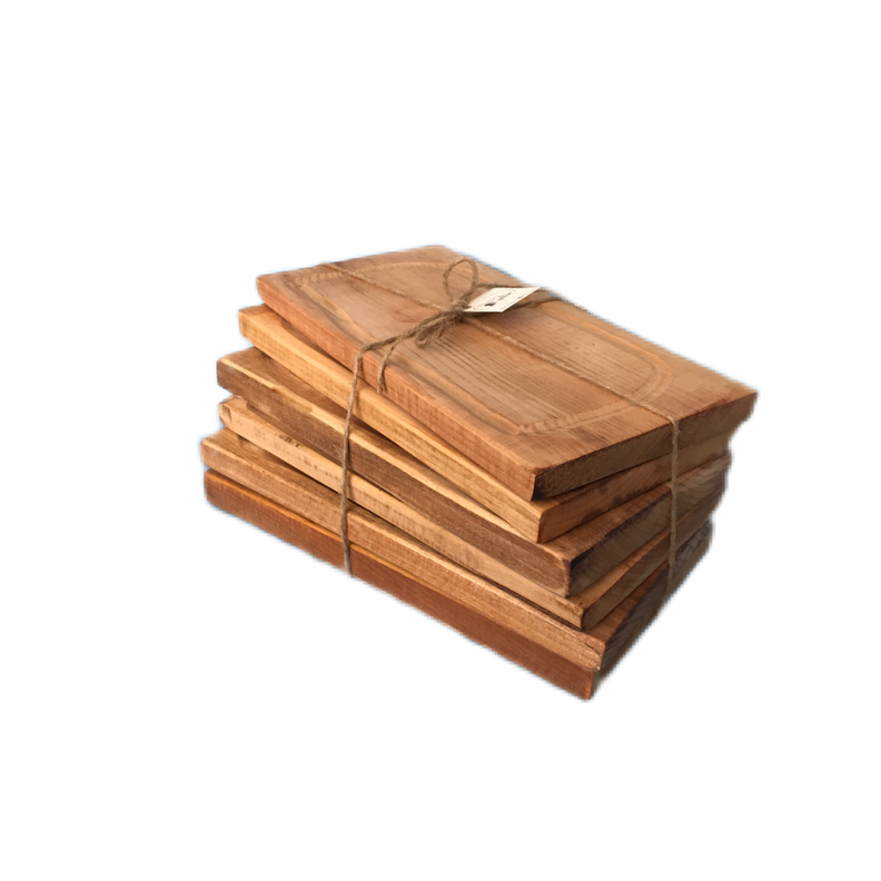 Set 6 platos madera nativa-2