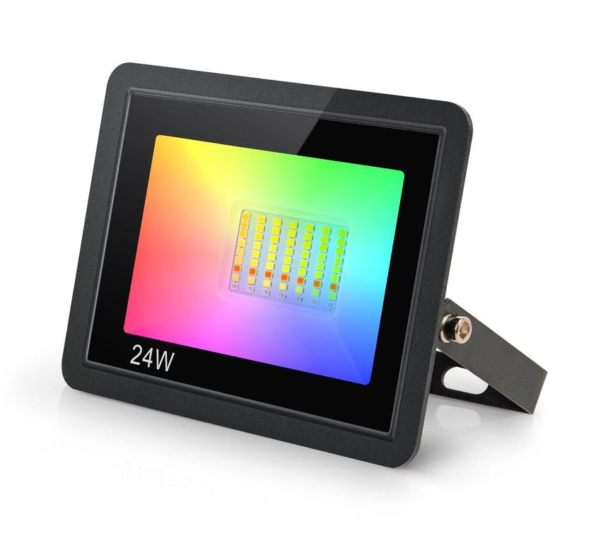 Foco Proyector Wifi RGB Vhome V2000 24W Para Exterior Compatible con Alexa Google-2