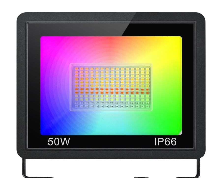 Foco Proyector Wifi RGB Vhome V2000 50W Para Exterior Compatible con Alexa Google-2