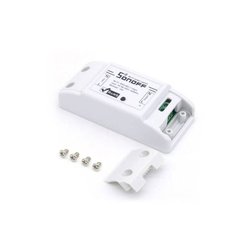 Interruptor Sonoff Basic R2 Inteligente WiFi Compatible Con Alexa y Google Home-2