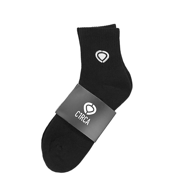 ICON SOCK MID - BLACK-1