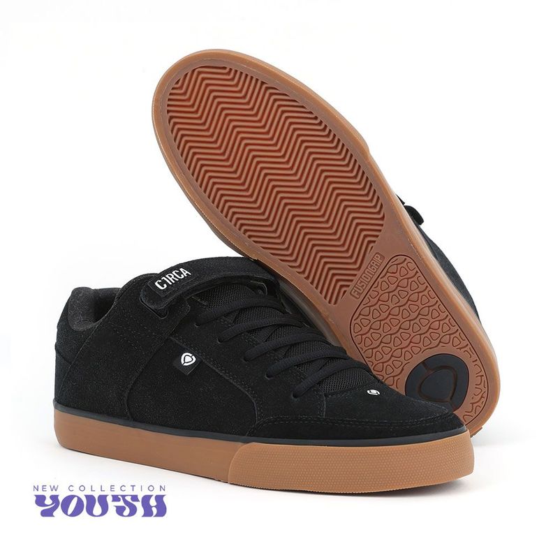 205 VULC YOUTH - BLACK/GUM-1