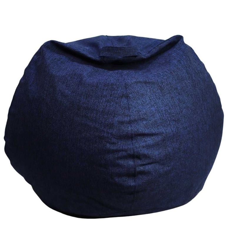 Pouf Pera Infantil Azul Omega 60x50x50-1