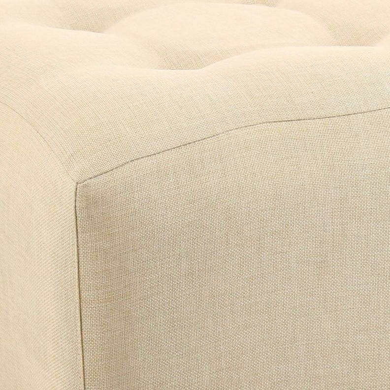 Pouf Alemania Blanco Altea 42x42x43 cm Máxima Design-2