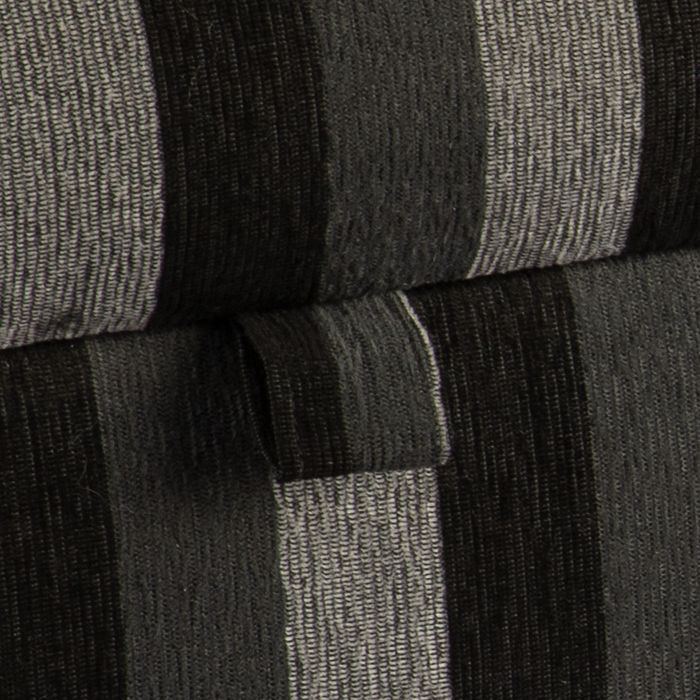 Banqueta con Baúl Leyzy Rayas-Negras 40X55X105 cm Máxima Design-4