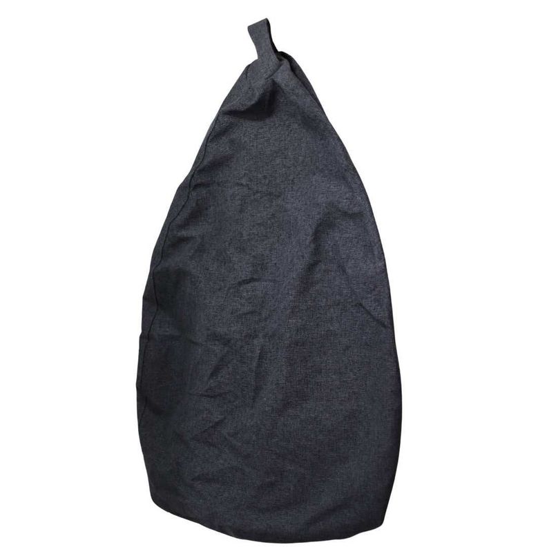 Funda Pouf Pera Infantil Grafito Omega 60x50x50-4